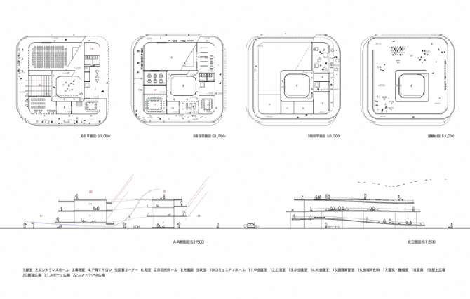 Kimihiko Okada Architecture Models: 