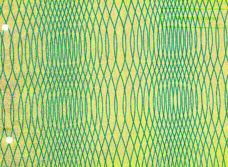 Bauhaus: Textile Design: Anonymous, Fabric printed for curtains, 1932