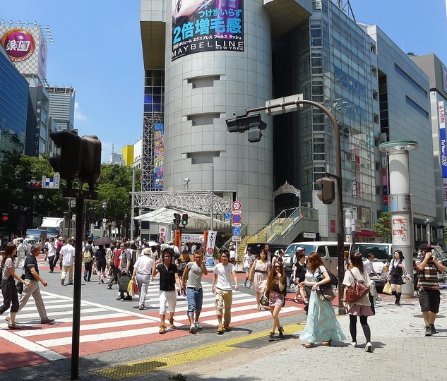 A day in Tokyo: posing for the pic!