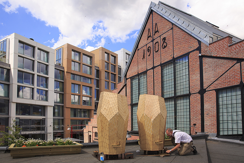 Food Architecture: Snøhetta,
Vulkan Beehives,
2014
Oslo, Norway
© Finn Ståle Felberg © Morten Brakestad