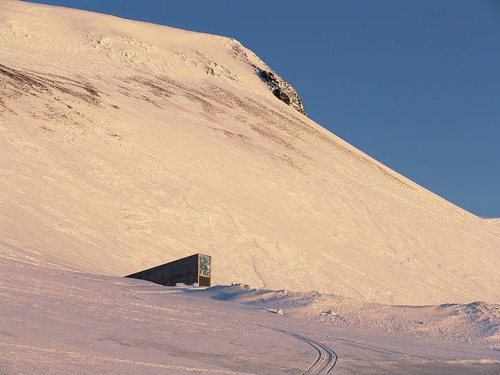 Food Architecture: Peter W. Sideman,
Global Seed Vault,
Spitsbergen, Norvegia/Norway 2008
Credit: Cary Fowler/Global Crop Diversity Trust