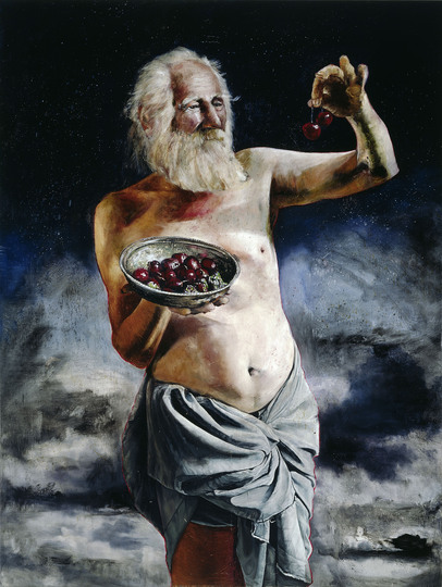 German Art since 1960: Martin Eder, Voll Frucht und Fülle, 2007, Öl auf Leinwand, 160 x 120 cm, © BILDRECHT Wien, 2015, Foto: courtesy Galerie EIGEN + ART, Leipzig/Berlin