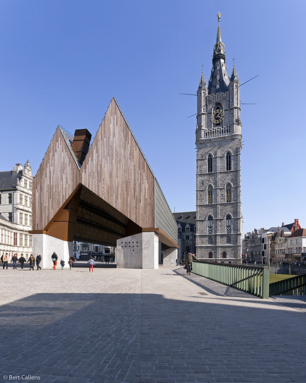Food Architecture: 
Robbrecht en Daem architecten & MJosé Van Hee architecten,
Market Hall and Central Squares, Ghent
Ghent, Belgium 2012
