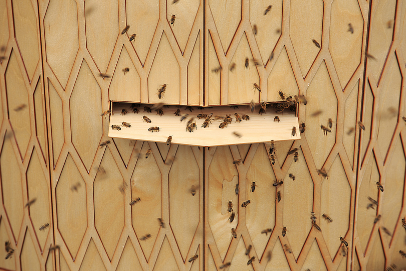 Food Architecture: 
Snøhetta,
Vulkan Beehives,
2014,
Oslo, Norway
© Finn Ståle Felberg © Morten Brakestad