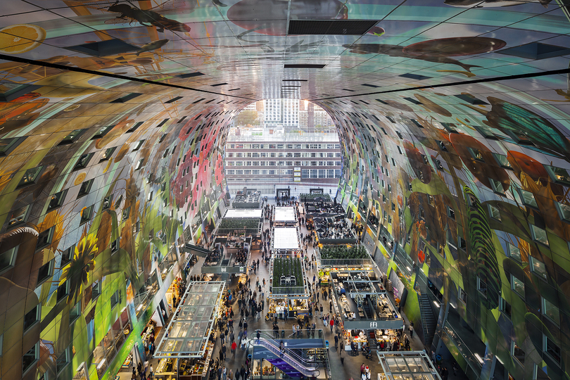 Food Architecture: 
MVRDV,
MarktHal
Rotterdam,
2014