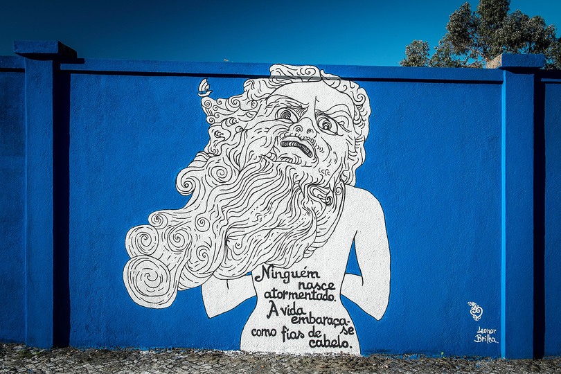 Nobody born tormented, the life entangles itself like hair - Lisbon, 2013: 