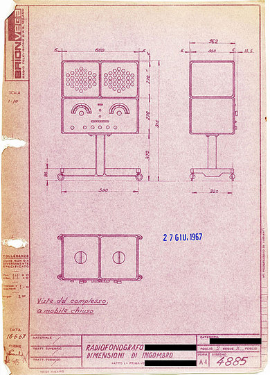 Radiofonografo RR126: 