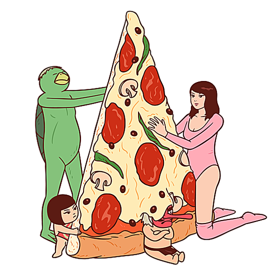 P is for Pizza: 