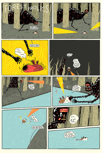 Cave Adventures by Michael DeForge: 