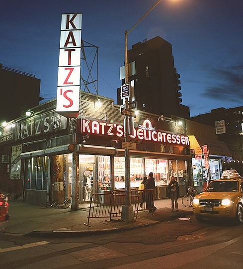 Meet me at Katz’s Delicatessen: 