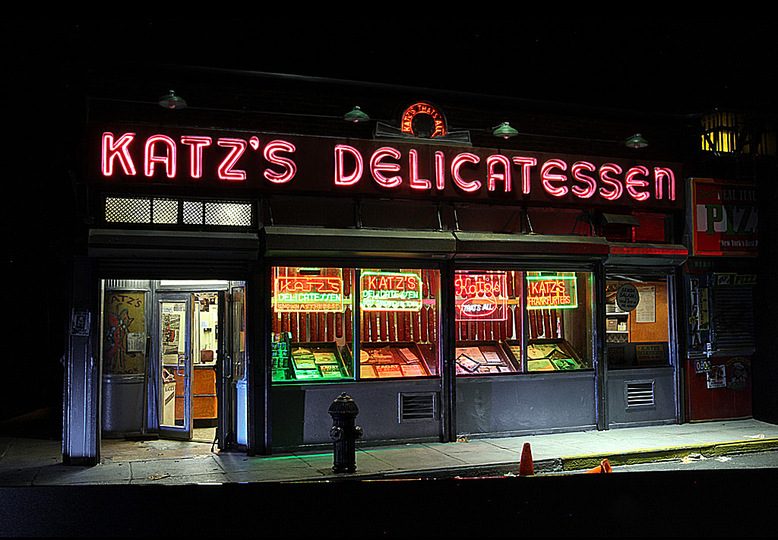 Meet me at Katz’s Delicatessen: 