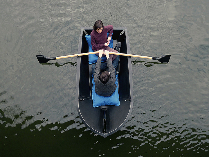 Folding boat: 