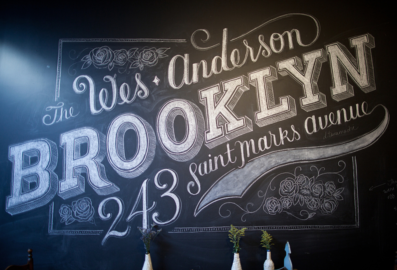 Blackboard art