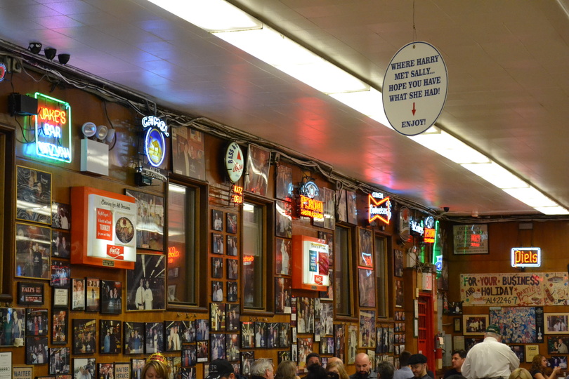 Meet me at Katz’s Delicatessen: 