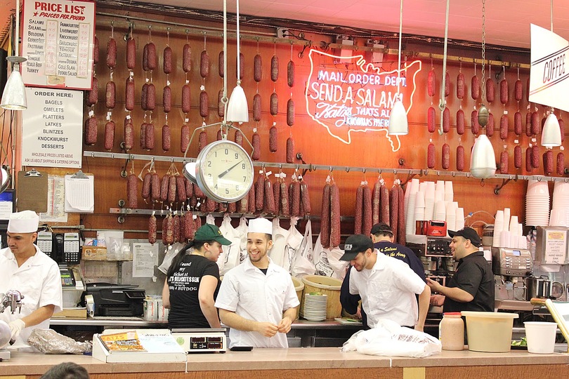 Meet me at Katz’s Delicatessen: 