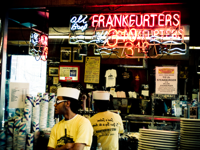 Meet me at Katz’s Delicatessen: 