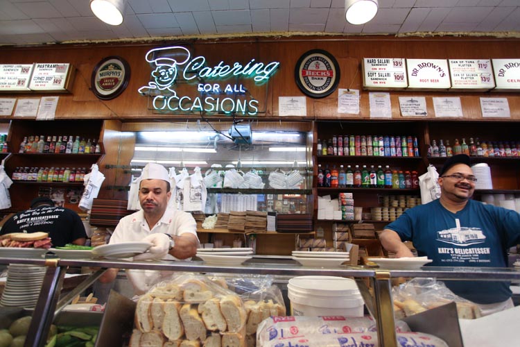 Meet me at Katz’s Delicatessen: 