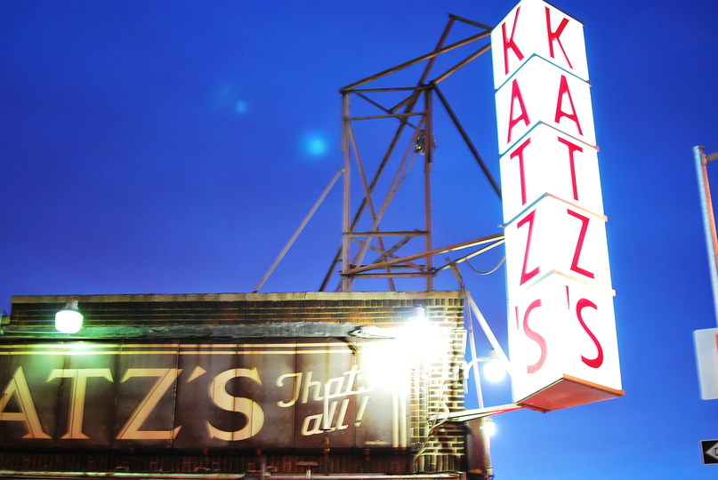 Meet me at Katz’s Delicatessen: 