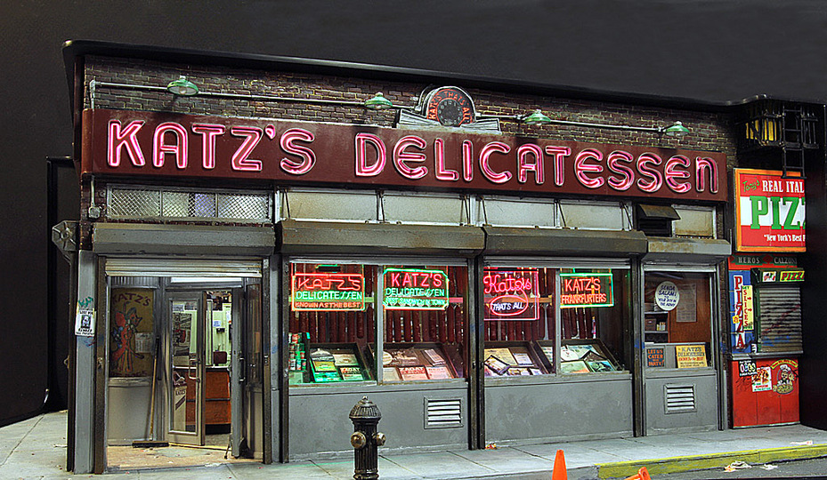 Meet me at Katz’s Delicatessen: 