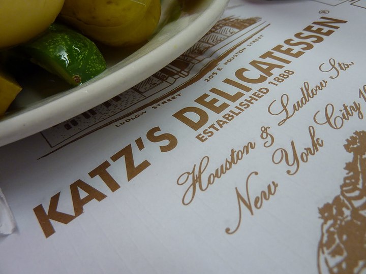 Meet me at Katz’s Delicatessen: 