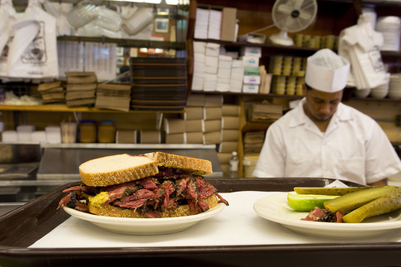 Meet me at Katz’s Delicatessen: 