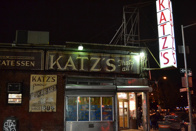 Meet me at Katz’s Delicatessen: 