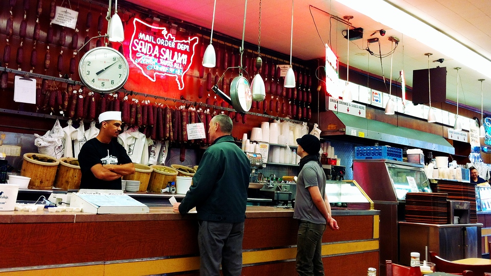 Meet me at Katz’s Delicatessen: 