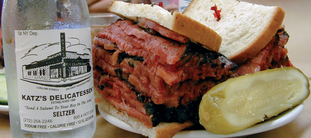 Meet me at Katz’s Delicatessen: 