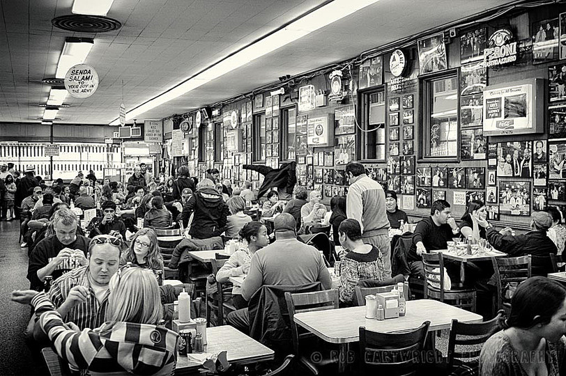 Meet me at Katz’s Delicatessen: 