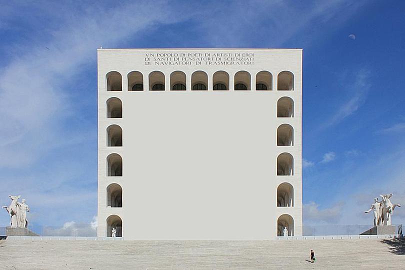 Carmelo Baglivo: Architectural Collage: 