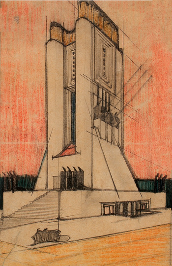 Antonio Sant´Elia: The house of concrete, glass and steel: 
