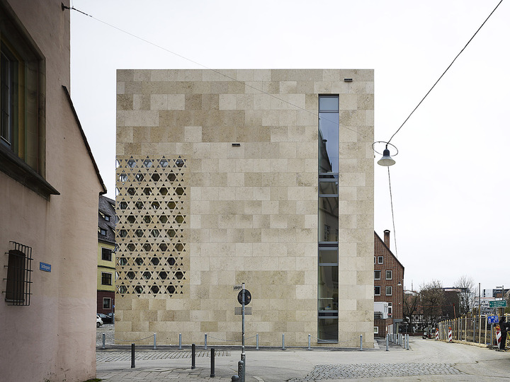 Ulm Community Center & Synagogue: Ulm Synagogue East elevation