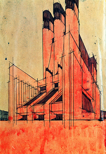 Antonio Sant´Elia: The house of concrete, glass and steel: 