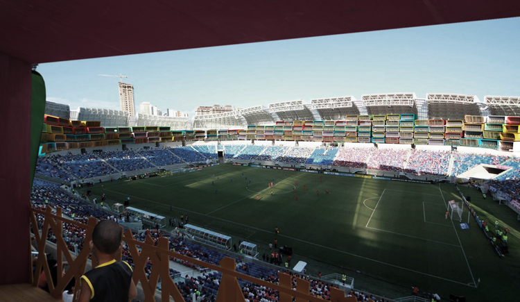 Football  and architecture