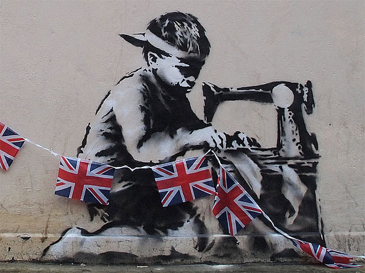 Everyone likes Banksy
