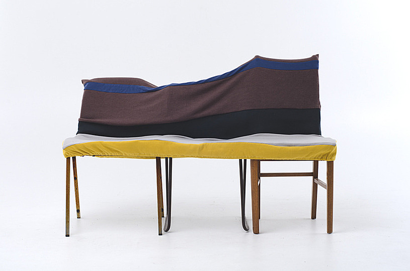 Emerging trends: Canadian designer Greg Papove takes redesign to the next level with a simple cover which converts three old chairs into a new couch. Find the project at #9186