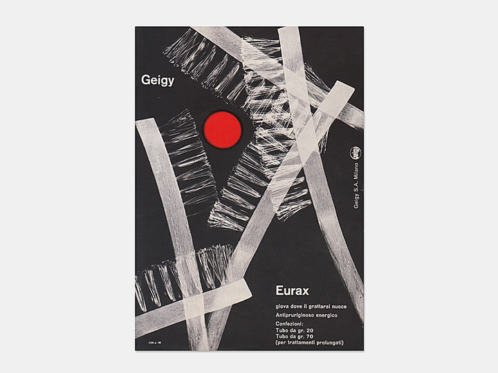 Geigy, Swiss and European Graphic Design: Igildo Biesele, for Geigy, 1954-58