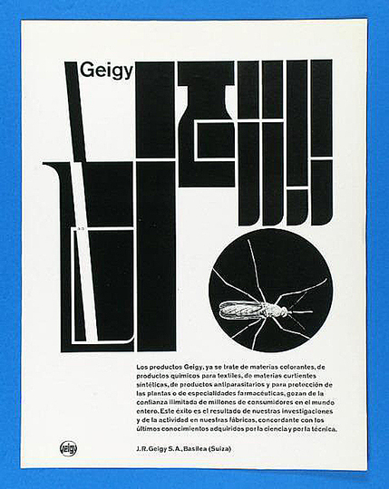 Geigy, Swiss and European Graphic Design: 