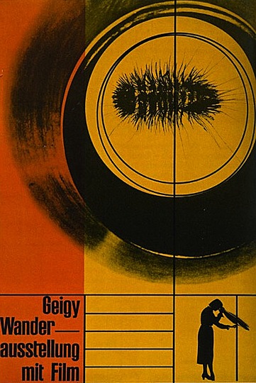 Geigy, Swiss and European Graphic Design: Karl Gerstner, Geigy travelling exhibition poster, 1953