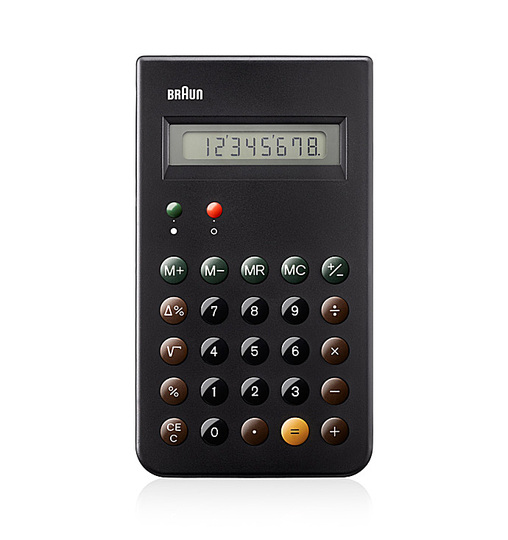 Italy vs Germany: Design Classics: Braun ET66 calculator