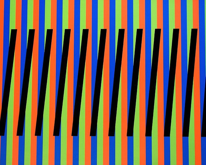 Carlos Cruz-Diez: Chromointerference: 