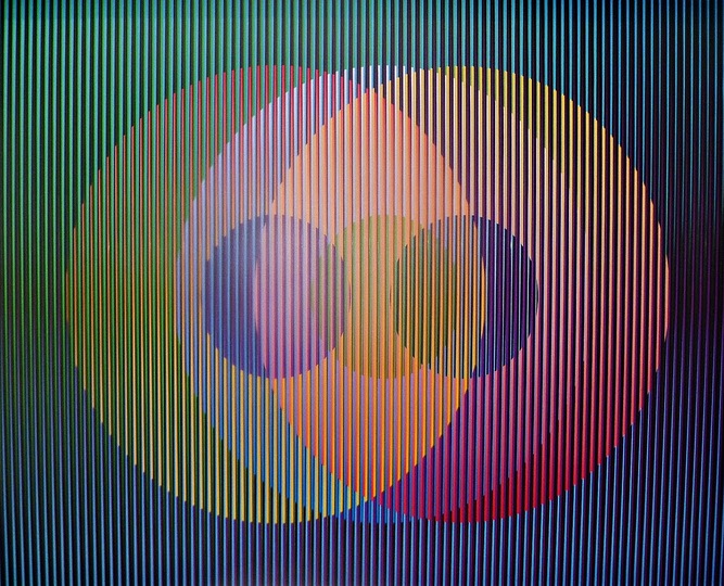 Carlos Cruz-Diez: Chromointerference: 