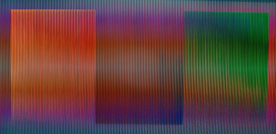 Carlos Cruz-Diez: Chromointerference: 