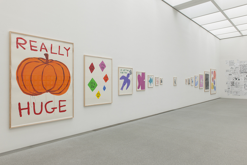 David Shrigley Drawings: Raumansicht der Ausstellung »David Shrigley. Drawing«, Pinakothek der Moderne, 2014

© David Shrigley : Courtesy BQ, Berlin und Stephen Friedman Gallery, London, Foto: Nicole Wilhelms