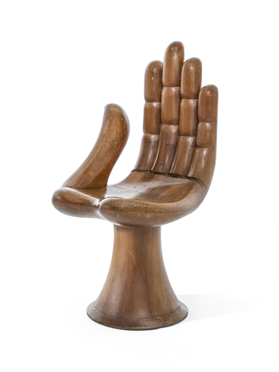 Objects of Desire: Pedro Friedeberg, Hand Chair, c. 1965 © Vitra Design Museum, photo: Andreas Sütterlin
