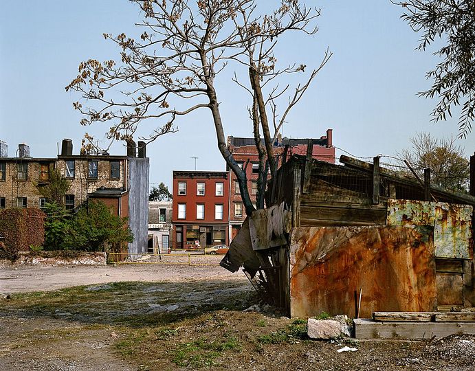 Wayne Sorce:  Urban Color: Vinegar Hill, New York, 1985