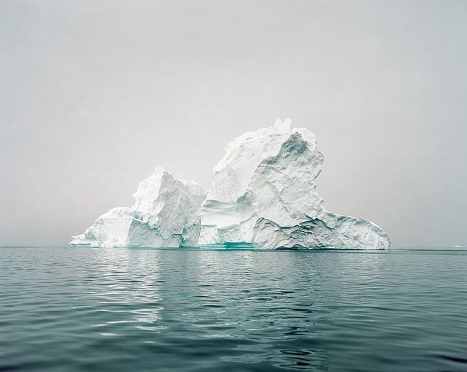 Landscape in my Mind: Olaf Otto Becker, Ilulissat Icefjord 13, Grönland 07 /2013 N69 13' 14'' W 51,11' 19'', 2013, Pigment Print on  Alu Dibond, 149 x 180 cm Edition: 1/2 Courtesy Olaf Otto Becker / Galerie Nikolaus Ruzicska Photo: Galerie Nikolaus Ruzicska Kunst: © Olaf Otto Becker