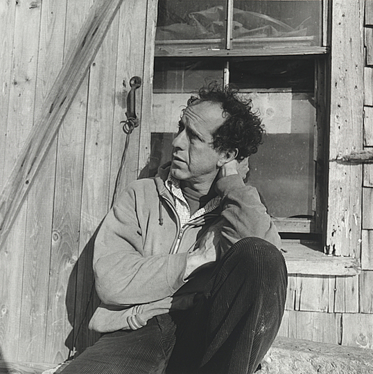 Walker Evans. A Life’s Work: Robert Frank, Nova Scotia, 1969 – 71. Collection of Clark and Joan Worswick © Walker Evans Archive, The Metropolitan Museum of Art