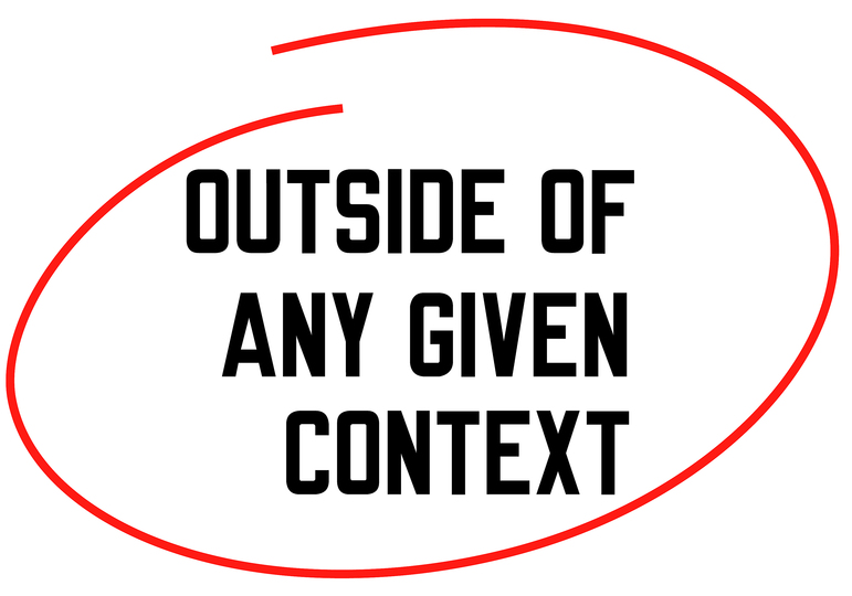 FIAC 2013: Outside of Any given Context by Lawrence Weiner represented by Micheline Szwajcer.