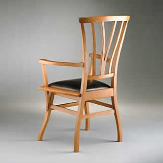 18 classic chairs: Bloemenwerf armchair by Henry van de Velde, 1894-5. Jacksons Collection.